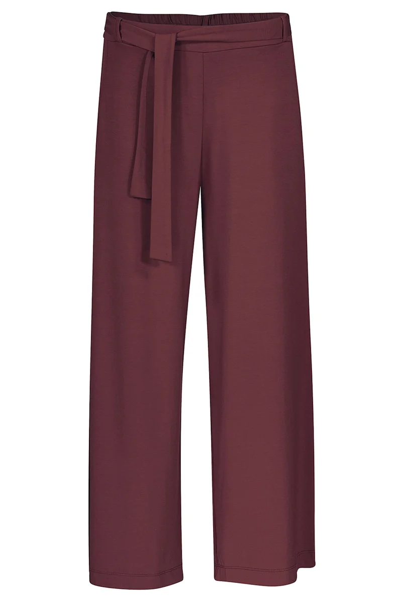 Broek met strikceintuur | Zilch pants wide urban