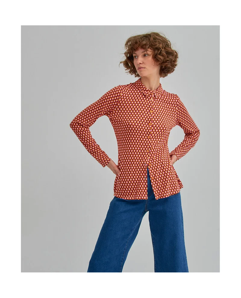 Surkana long sleeves t-shirt orange