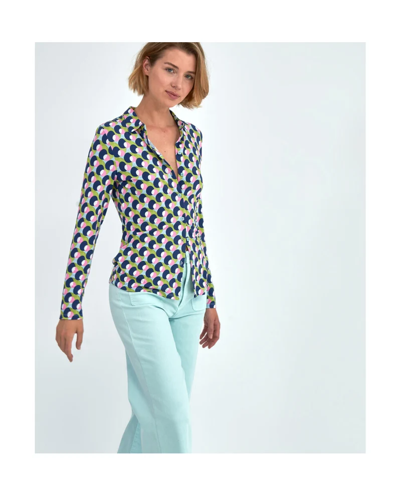 Surkana long sleeves t-shirt blue