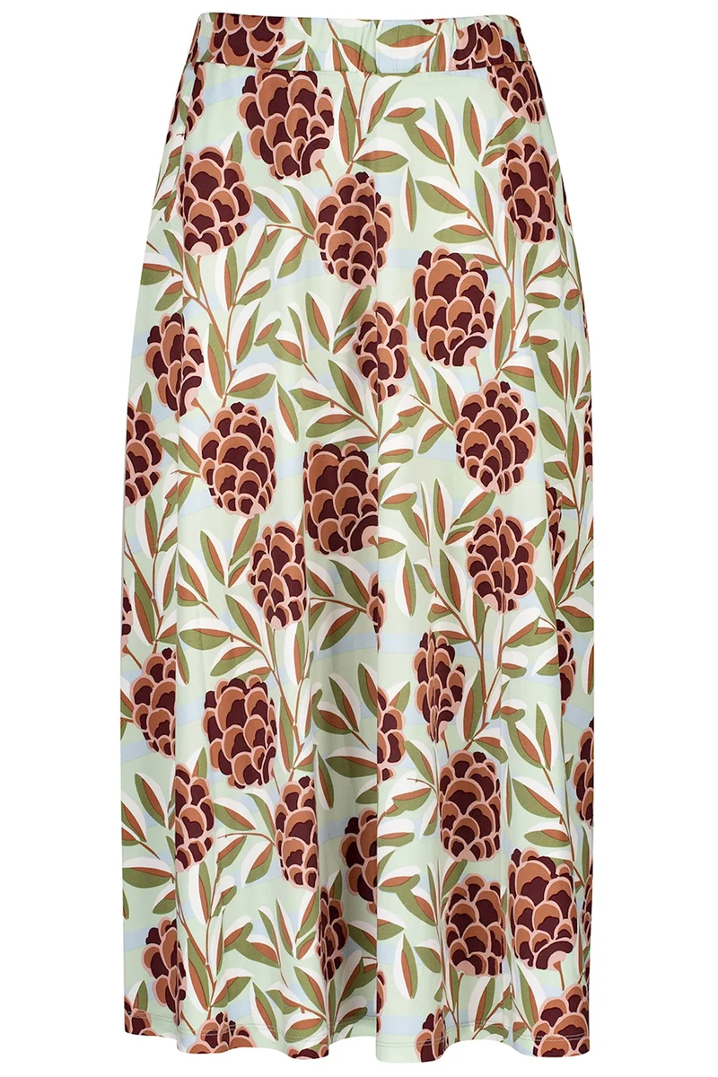 Zilch skirt midi botanic pistache