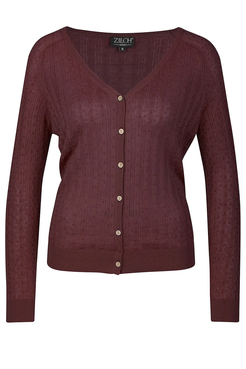 Vest met knoopsluiting | Zilch cardigan V-neck urban