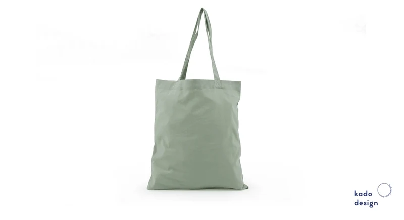 Kadodesign cotton bag sea foam