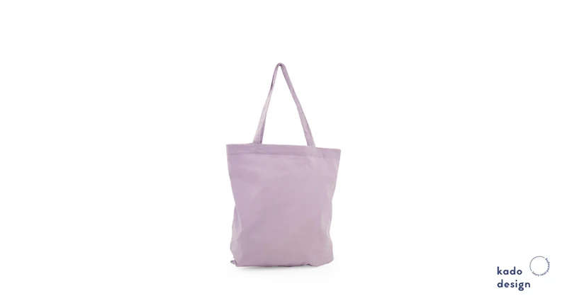 Kadodesign cotton bag lila