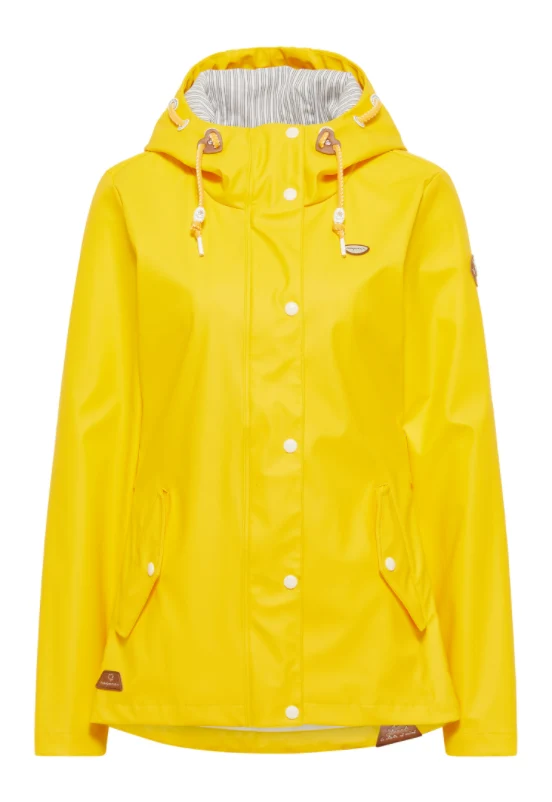Gele regenjas | Ragwear marge b jacket yellow