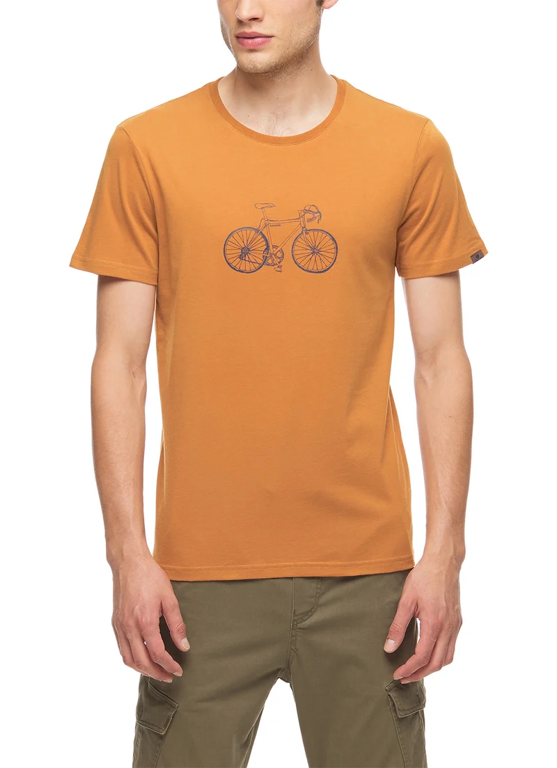 T-shirt van biologisch katoen | Ragwear t-shirt siril organic cinnamon