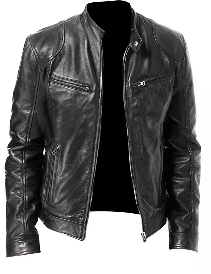 Motorjas Bikerjack Heren | Erwan Stijlvol Beschermend
