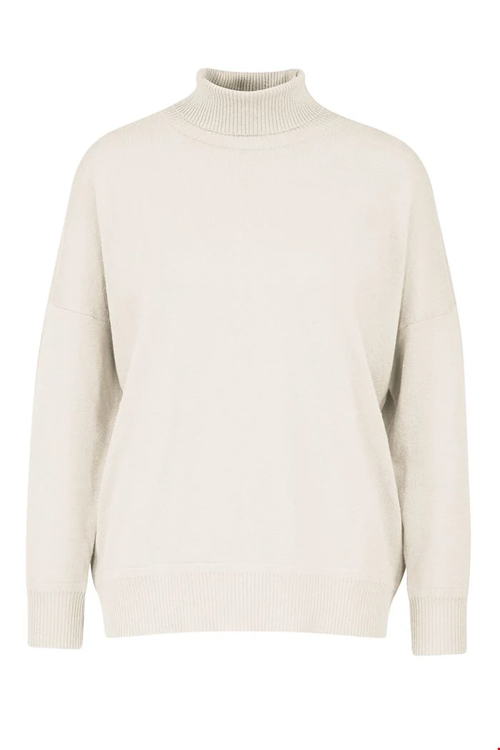 Witte losvallende trui | Zilch sweater wide off white