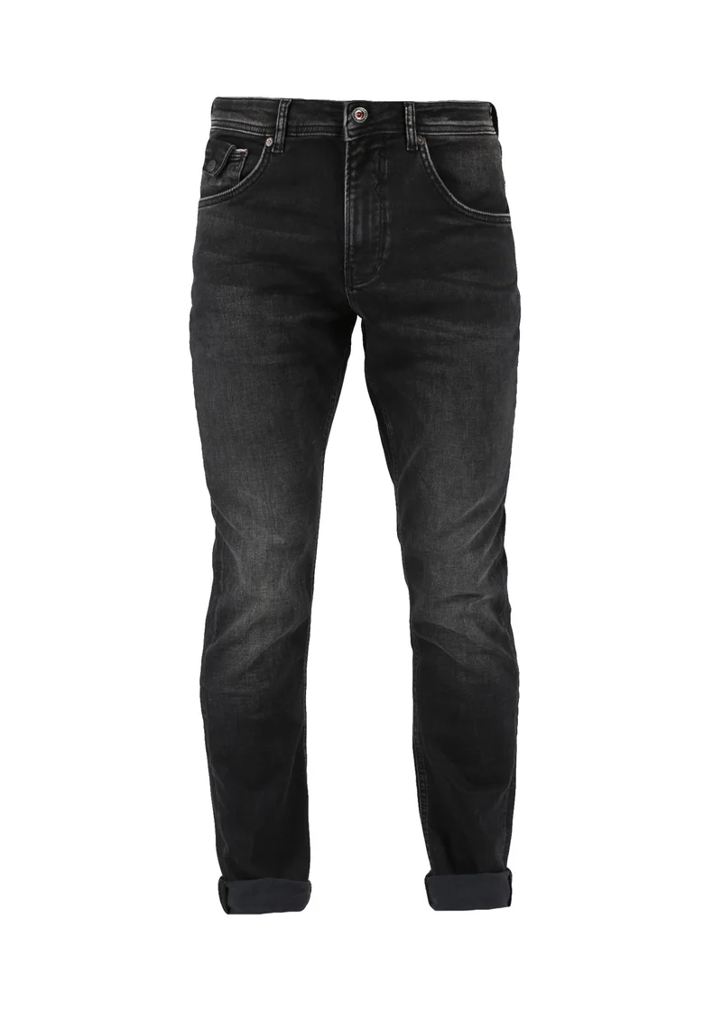 Comfortabele jogging jeans | M.O.D. Ricardo regular monsone black jogger