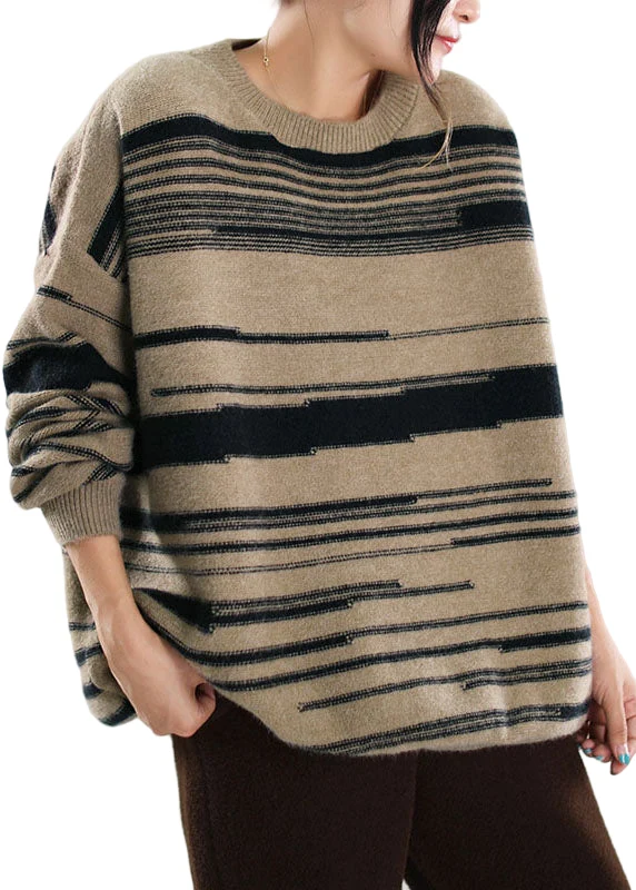 Dames Trui Gestreept voor Winterse Stijl