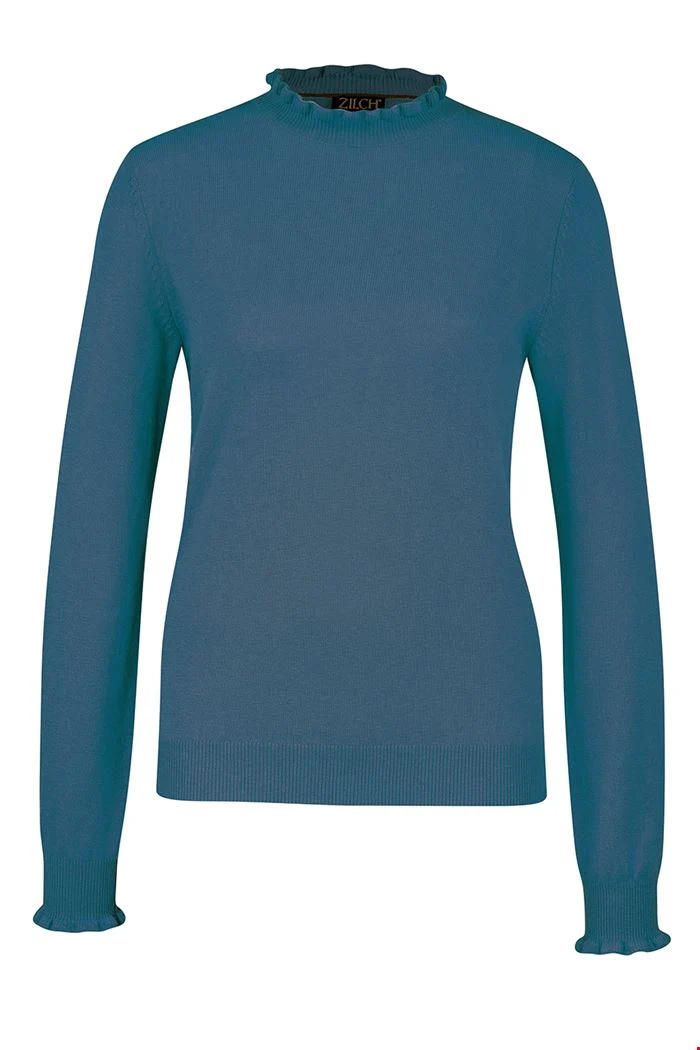 Zilch sweater fancy petrol