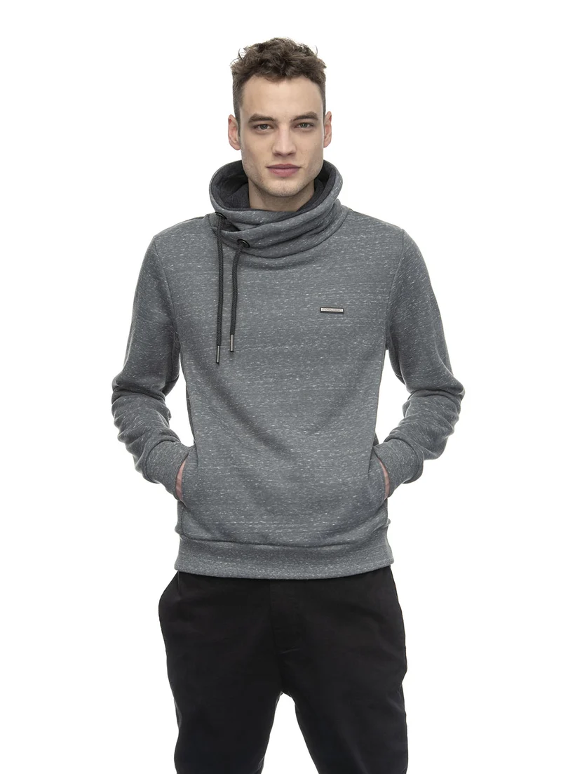 Grijze herentrui | Ragwear sweatshirt hooker grey