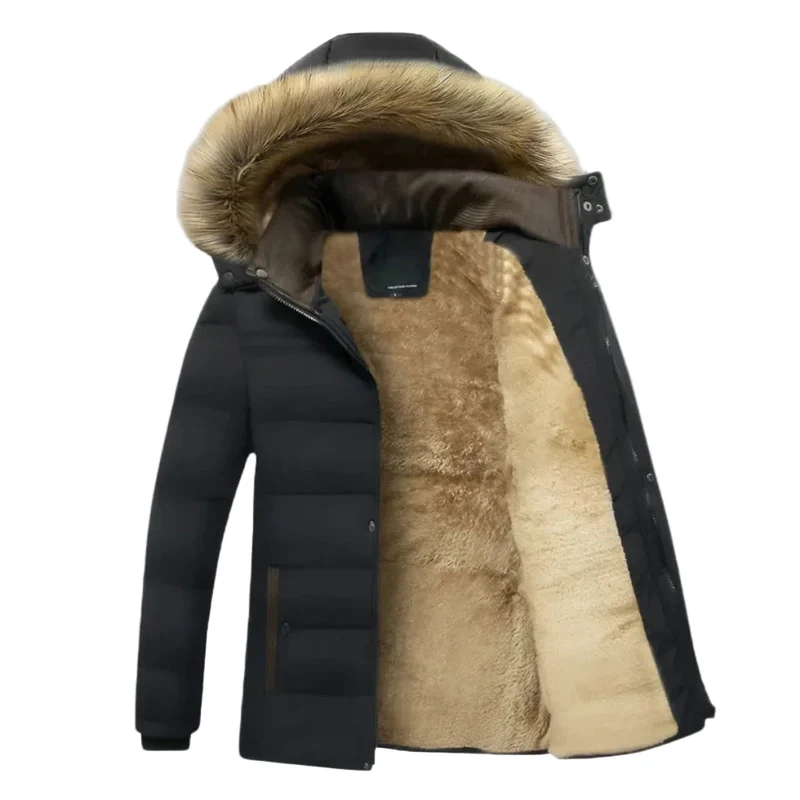 Dames Parka Winterjas Met Fleece Voering en Waterdichte Buitenlaag