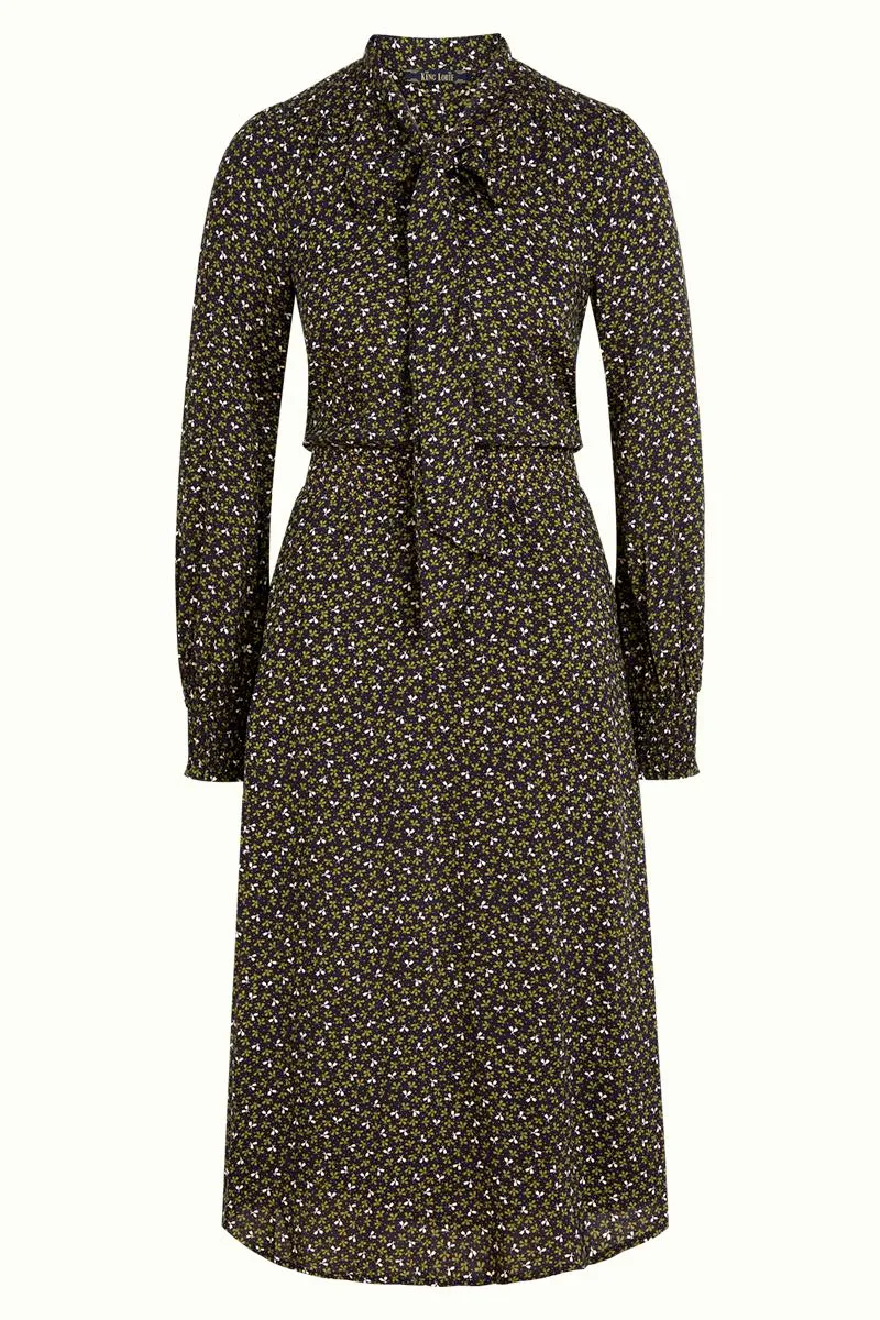 Jurk van viscose | King Louie Delia dress skye blue