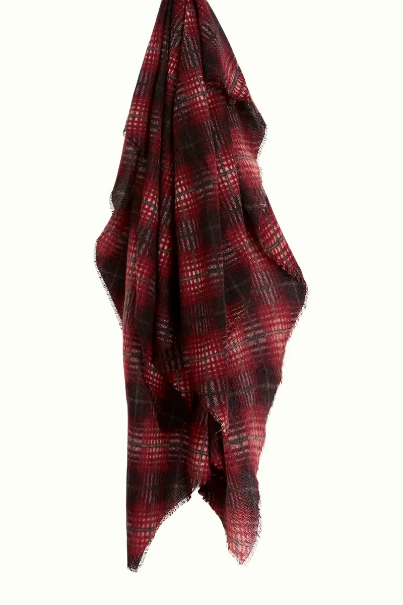 Warme sjaal van acryl | King Louie scarf Elton black