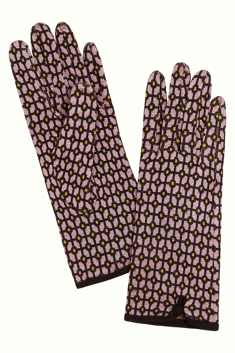 Licht roze handschoenen | King Louie glove fudge orchid pink