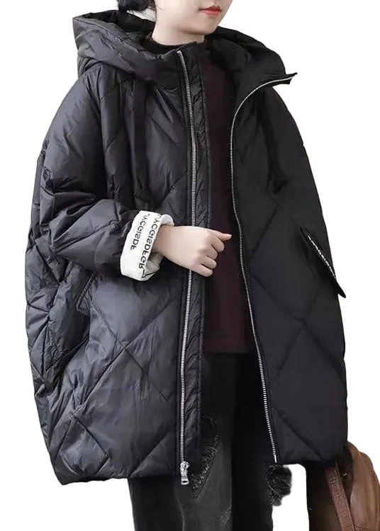Dames Lange Pufferjas Boho Stijl