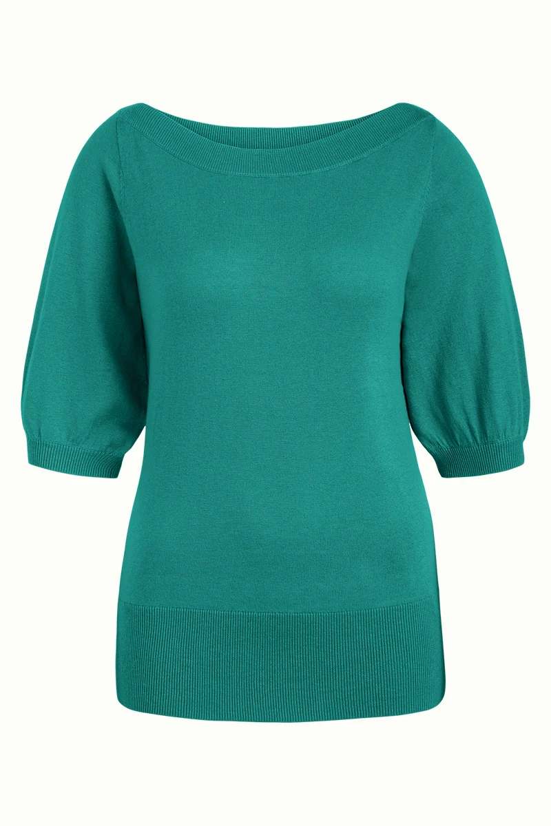 King Louie Ivy bell top cocoon BC smoke green