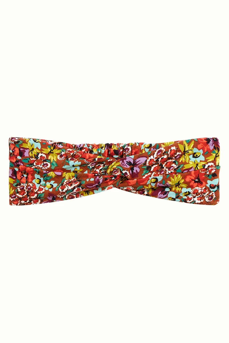 Haarband met elastiek | King Louie twist hairband la concha umbre