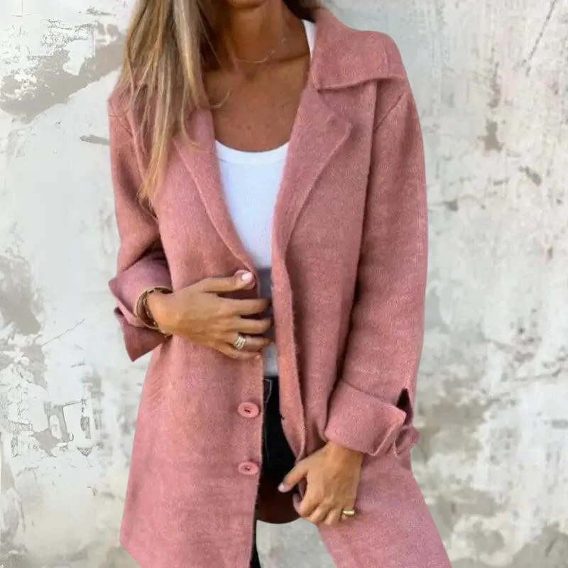 Rosalie | Comfortabel Lang Vest | Herfst Must-Have