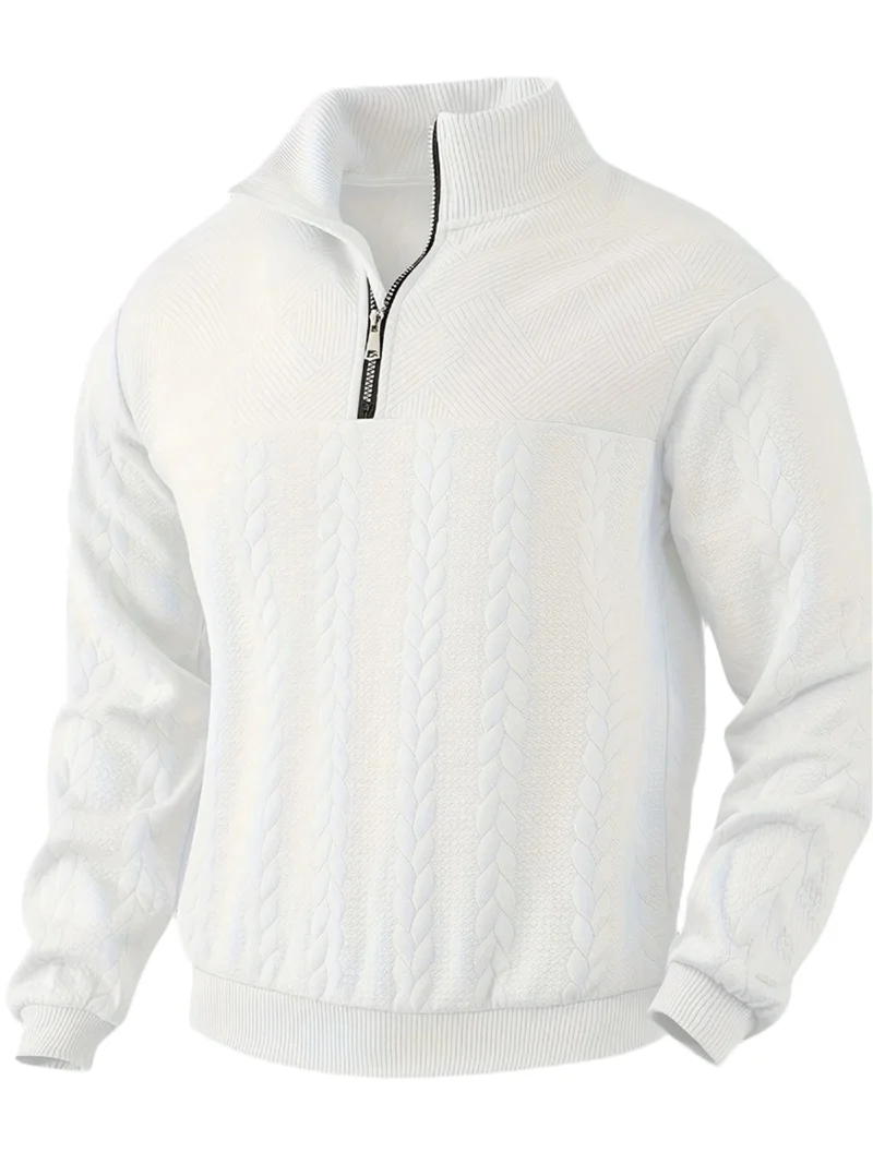 Vintage Herenpullover met Rits – Victor