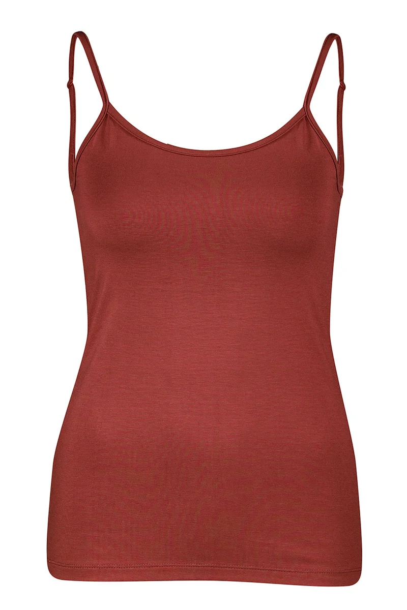 Rood hemdje met verstelbare bandjes | Zilch singlet pepper