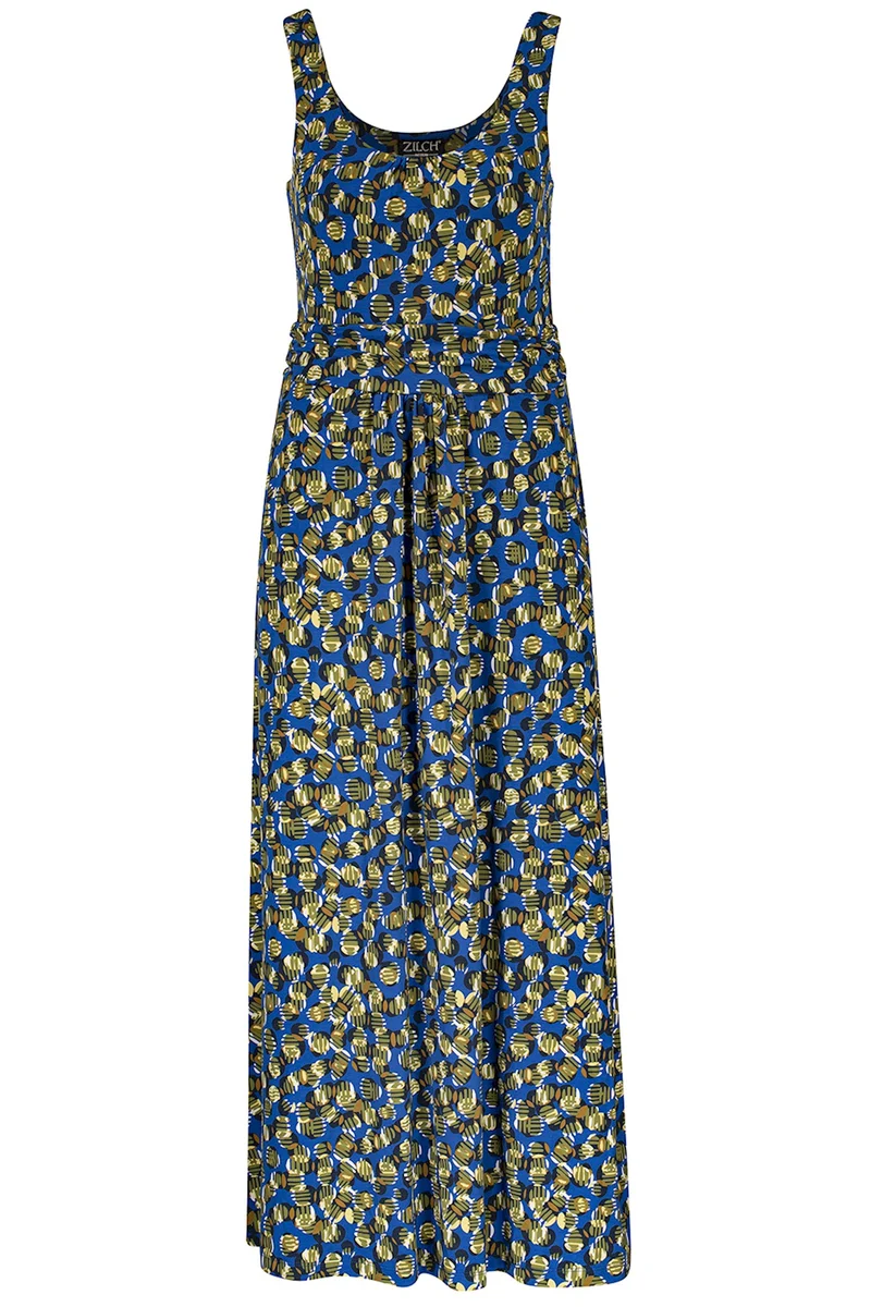 Mouwloze lange jurk | Zilch dress long bubbles disco