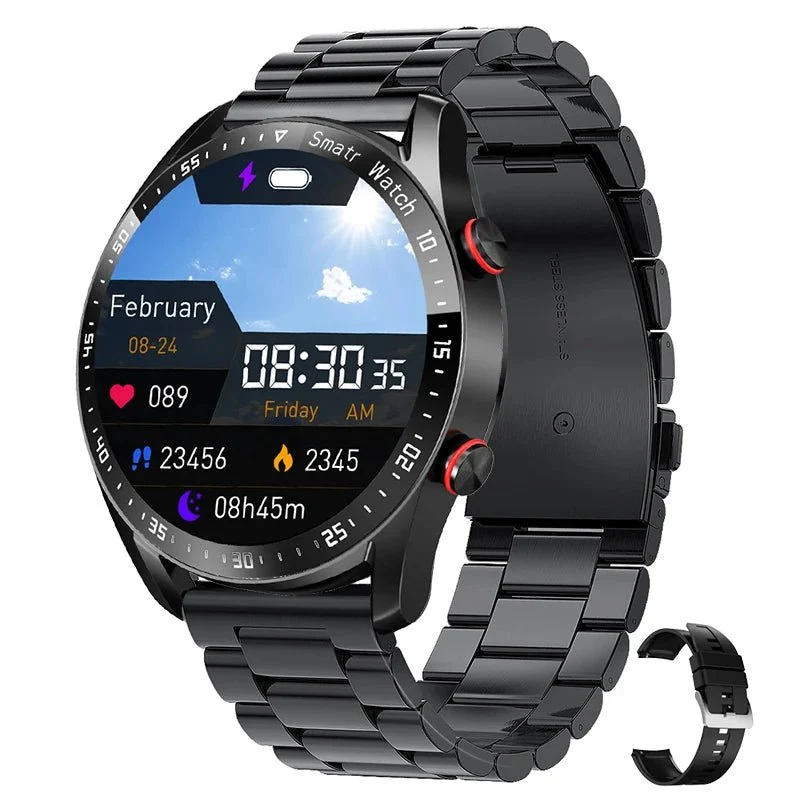 Bluetooth Bellen Smartwatch | Hartslag- & SpO₂-monitoring