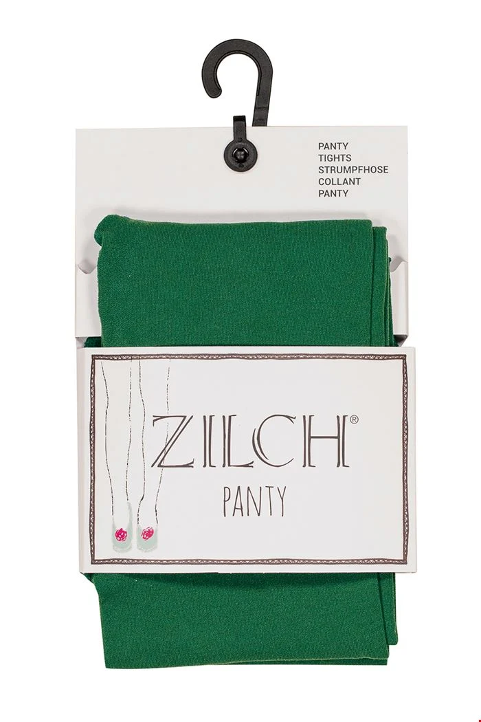Groene panty | Zilch tights bottle