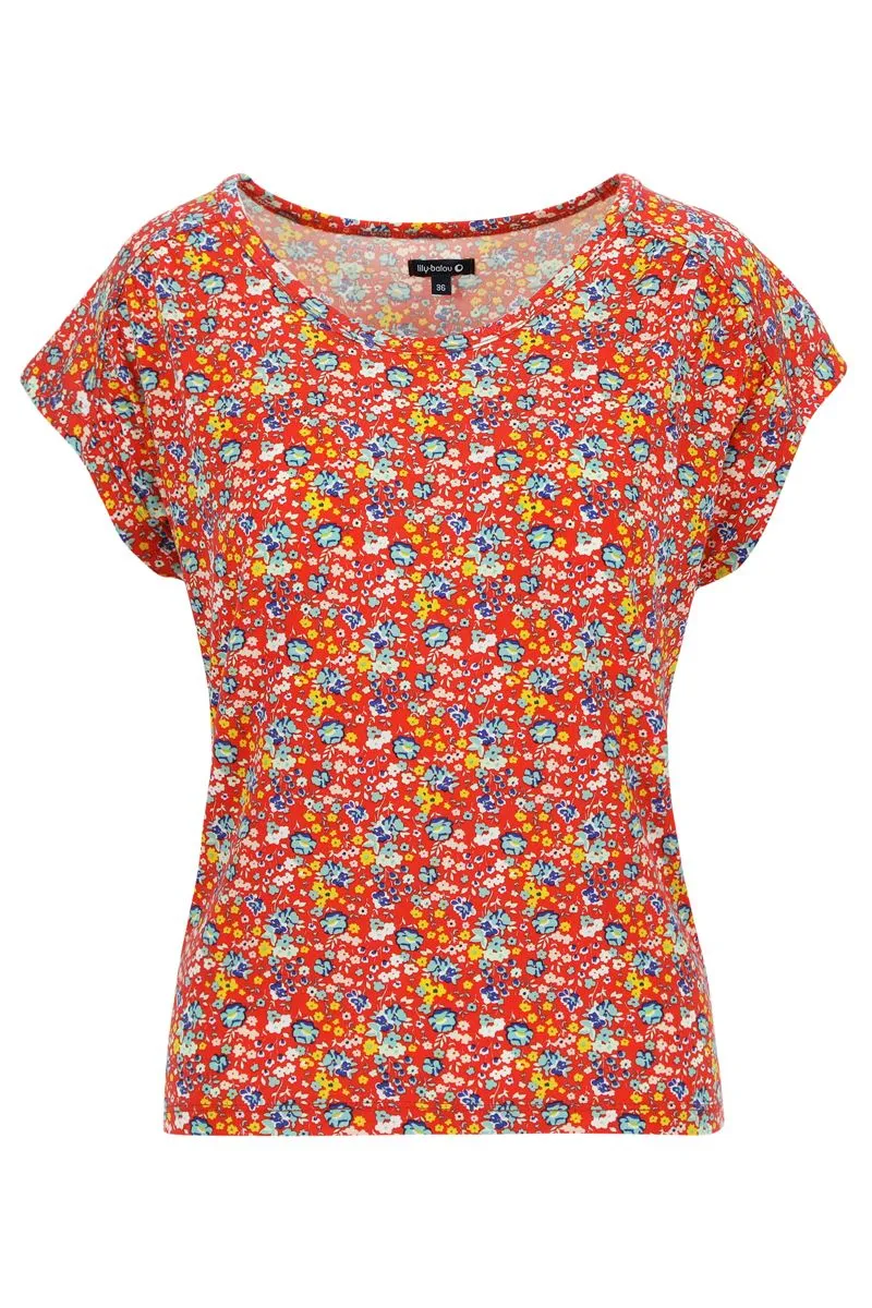 Top met bloemenprint | Lily Balou Lynn top liberty