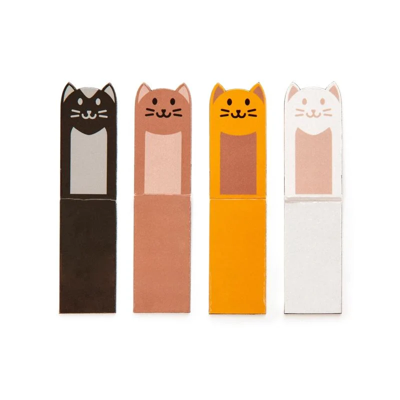 Kikkerland magnetic bookmarks cats