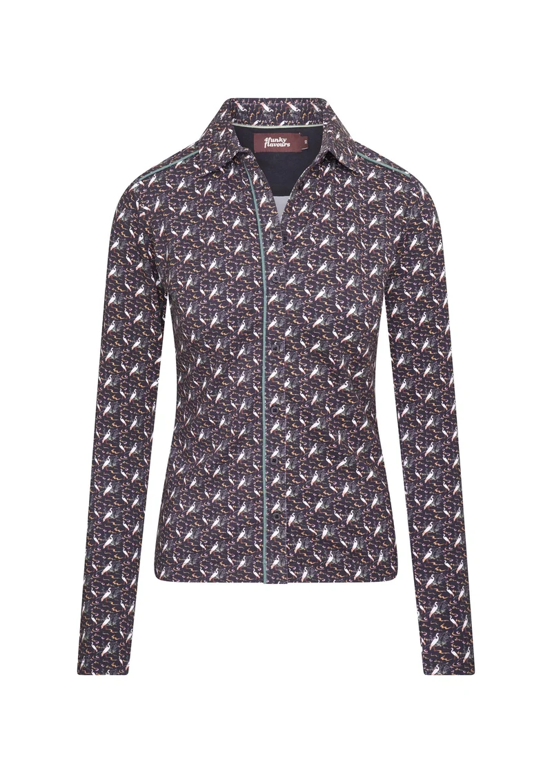 Blouse met vogelprint | 4Funkyflavours who can i turn to (when nobody needs me)
