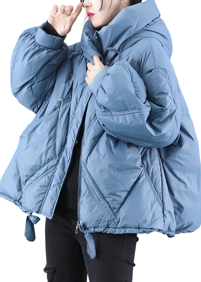 Dames Winterjas met Capuchon en Uniek Design