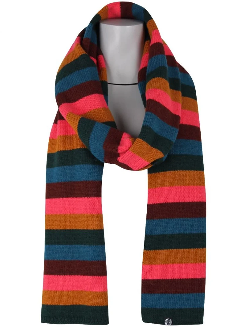 Kleurrijke warme sjaal | Danefae boa scarf surreal