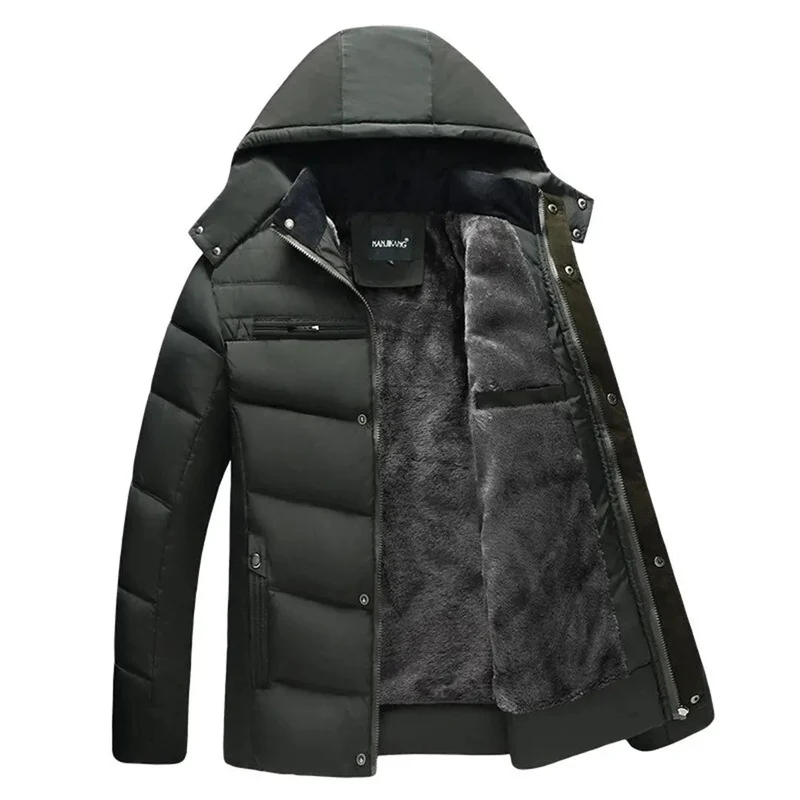 Dames Parka Winterjas Met Verstelbare Kap
