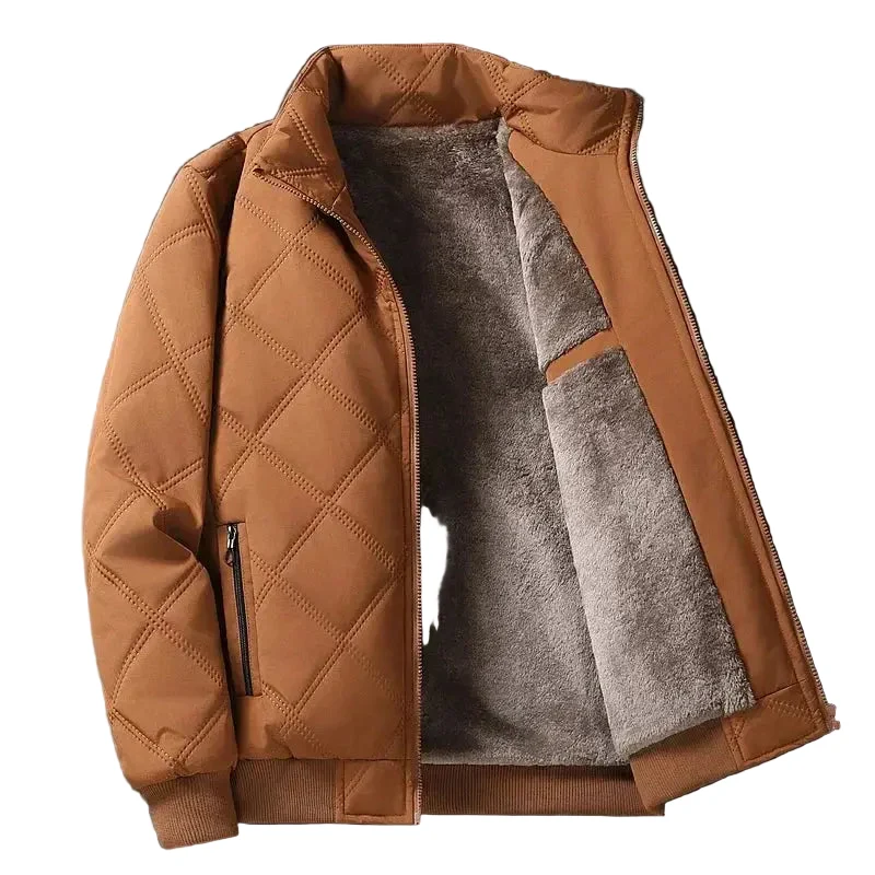 Heren Jas Tijdloos Design Comfortabele Pasvorm