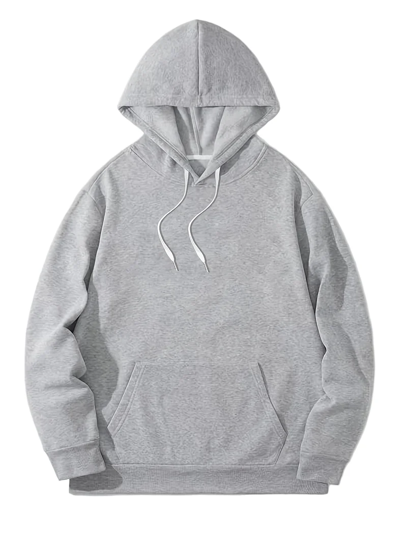 Heren Hoodie Minimalistisch Ontwerp