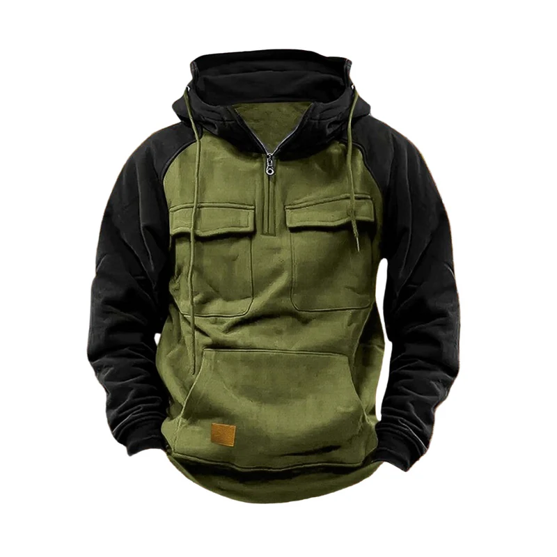 Heren Hoodie Casual Avontuurlijk