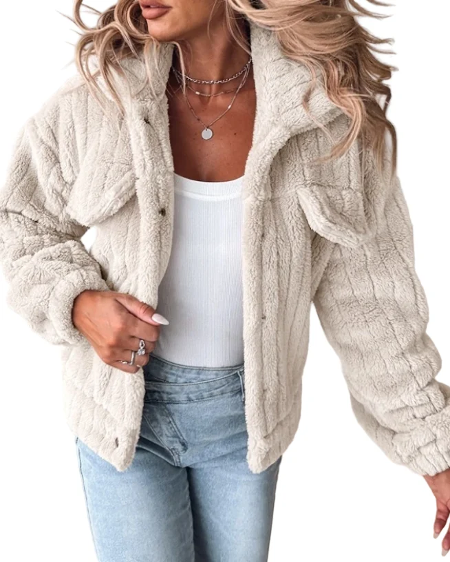 Dames Lange Winterjas Trendy Tussenjas