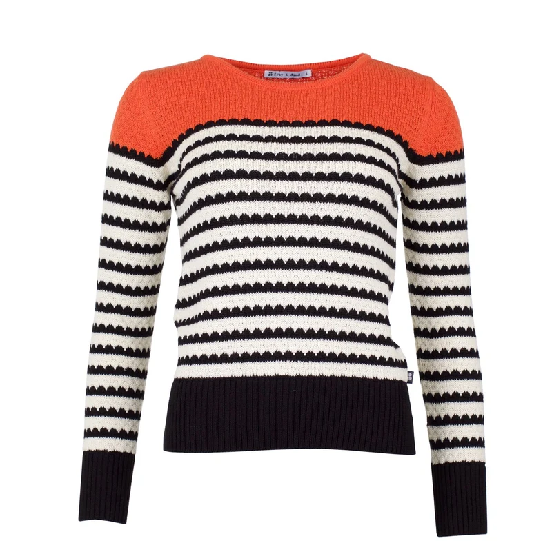 Trui met streepprint | froy & Dind sweater Lauren stripes