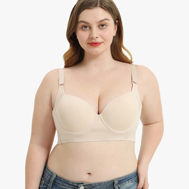 CurvEase | Diepe Cup Push-Up BH