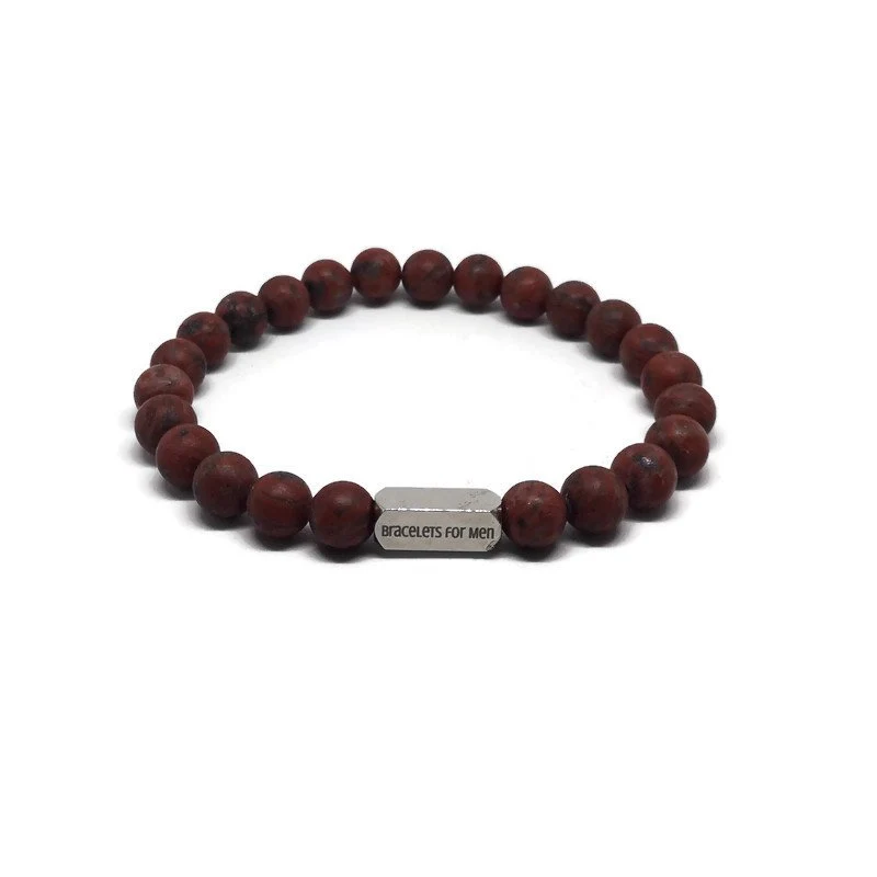 Bracelets for men herenarmband brick