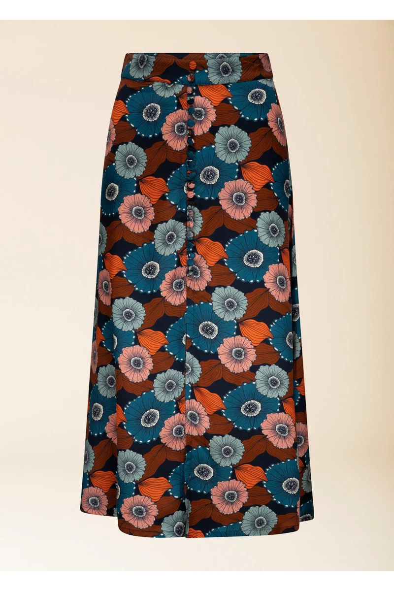 Lange Rok Met Grote Bloemenprint | 4 Funky Flavours Somebody Mentioned Your Name