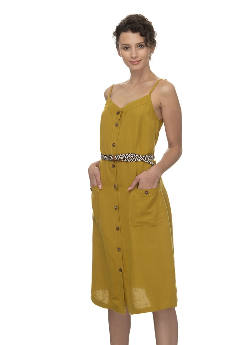 Ragwear Dress Antolia Organic Mustard