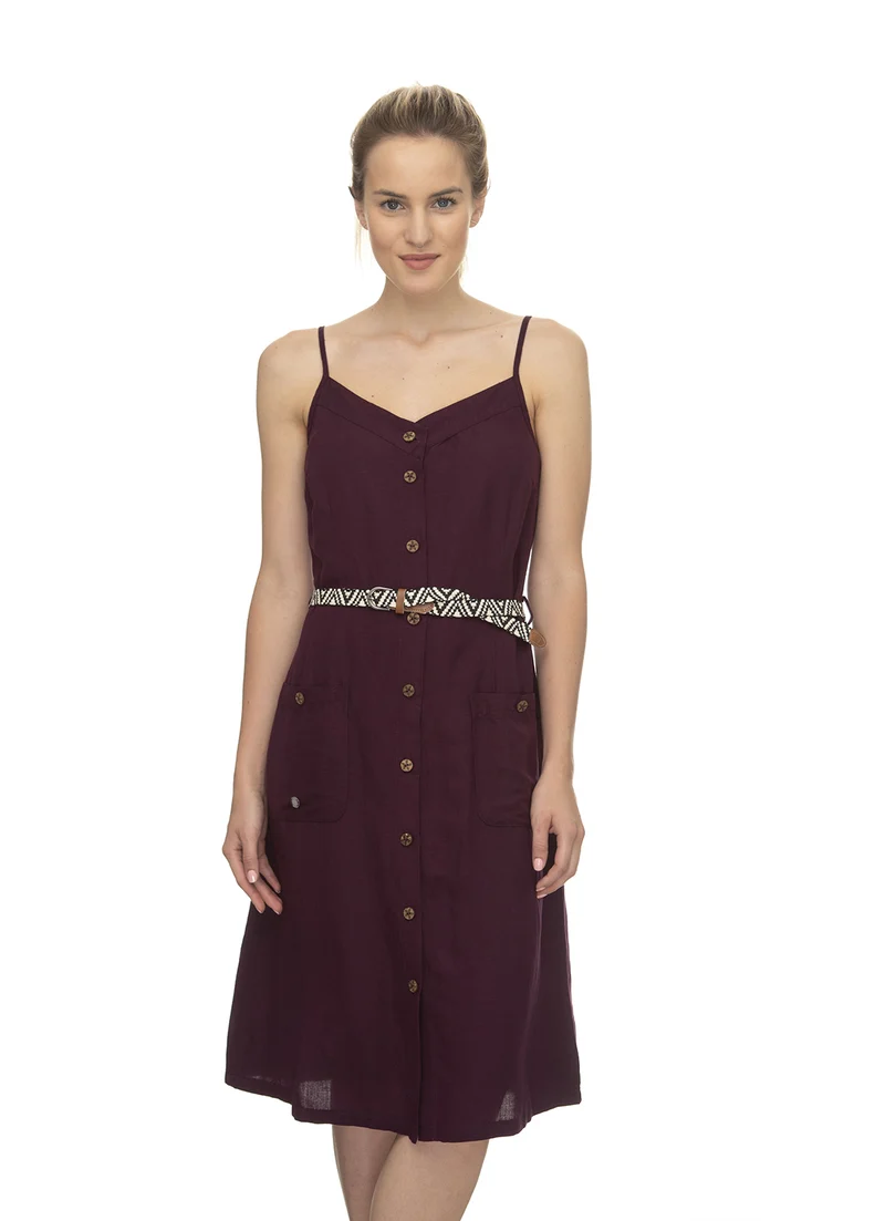 Ragwear Dress Antolia Organic Plum