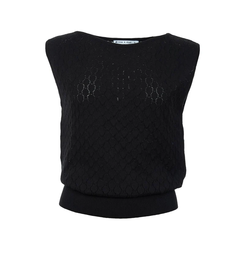 Froy & Dind Top Amy Black