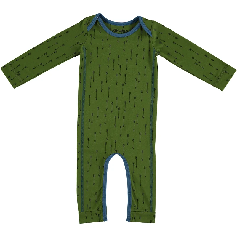 Kik Kid Romper Arrow Print Green/Blue
