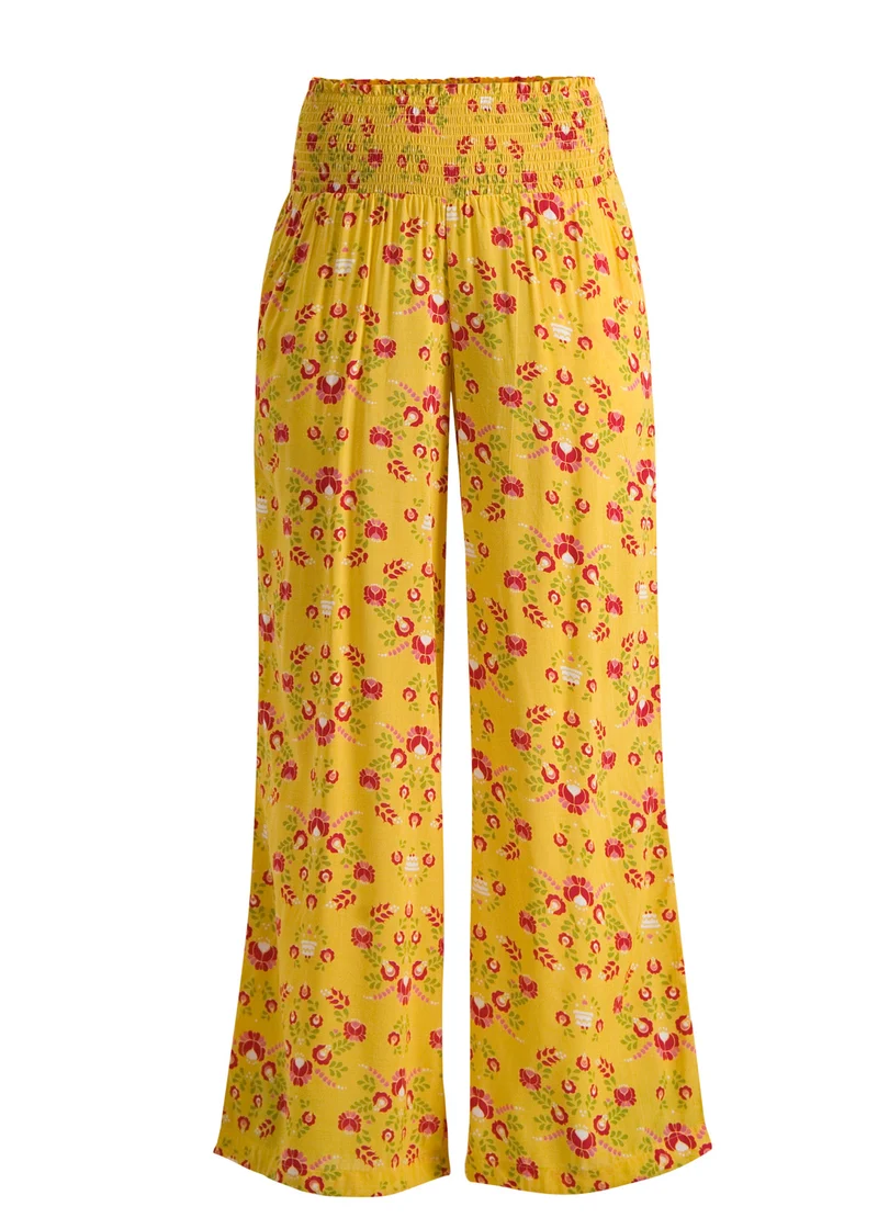 Blutsgeschwister Lets Do The Flatter Pants Yellow Piroschka Meets Me