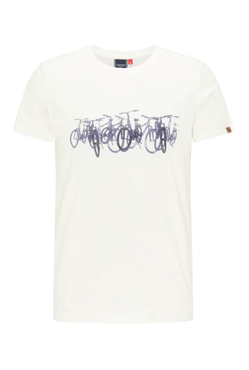 Wit vegan t-shirt | Ragwear blaize white
