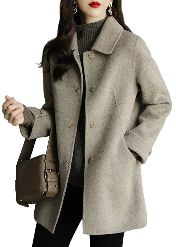 Dames Oversized Jas met Knopen