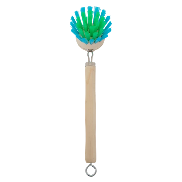 Rice round dishwashing brush turquoise